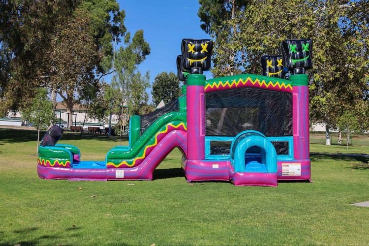 Combo Unit (Bounce House with Slide) Combo Unit (Bounce House with Slide)